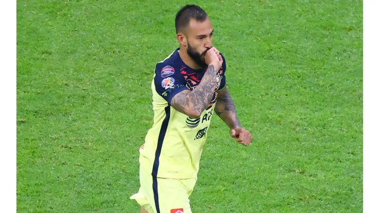 Victor Aguilera scored the only goal for Club America against Atlas on Saturday, August 14 (Getty).