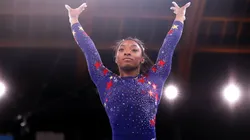 Simone Biles can make history by helping the USA to win another gold medal in the Women's artistic team final at Tokyo 2020. (Getty)