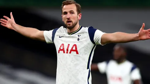 Harry Kane is reportedly close to joining Manchester City in a record-breaking move. (Getty)