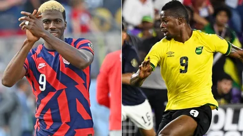 The USA and Jamaica will face off in the 2021 Gold Cup quarterfinals. (Getty)