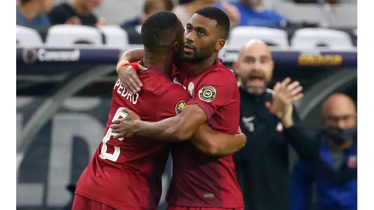 Qatar is the first team to reach the semifinals in the Gold Cup 2021 (Getty).