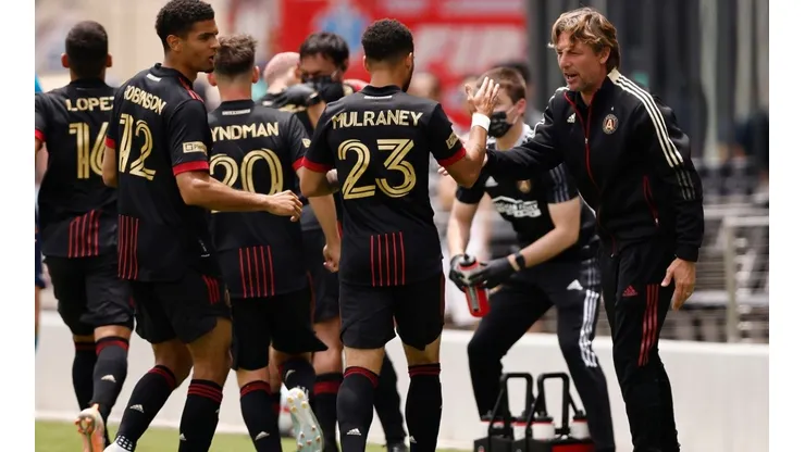 Gabriel Heinze during his short stint as Atlanta United. (Getty)