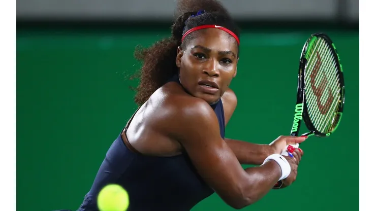 Serena Williams at the 2016 Rio Olympics (Getty).
