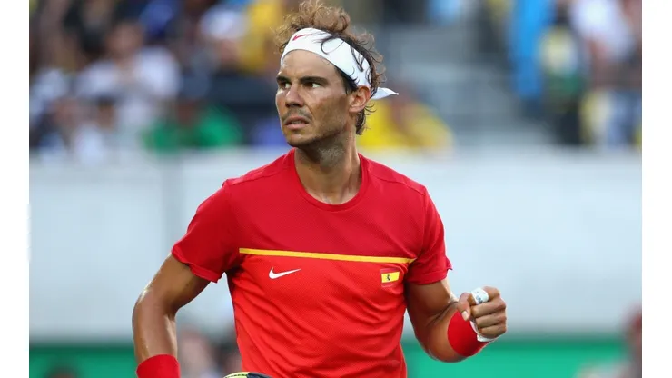 Rafael Nadal at 2016 Rio Olympics (Getty).