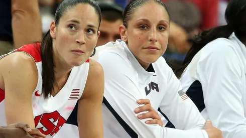 Diana Taurasi & Sue Bird. (Getty)