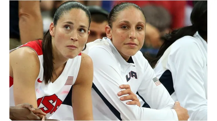 Diana Taurasi & Sue Bird. (Getty)
