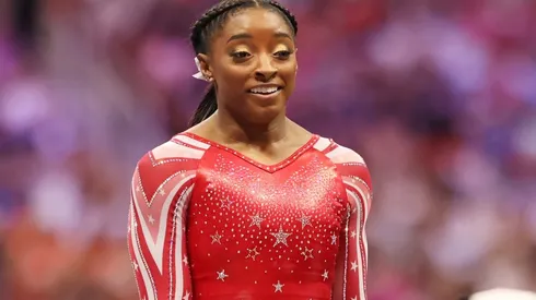 One of the greatest artistic gymnasts of all time, Simone Biles. (Getty)