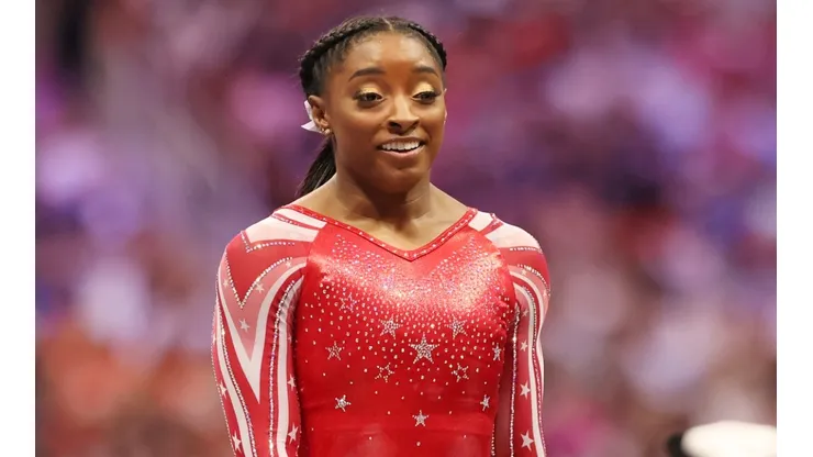 One of the greatest artistic gymnasts of all time, Simone Biles. (Getty)