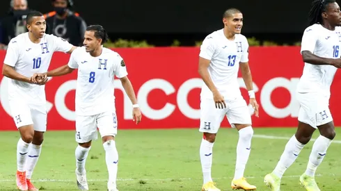 Honduras team at the 2020 Concacaf Men's Olympic Qualifying Tournament. (Getty)