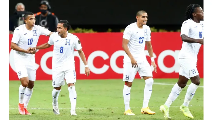 Honduras team at the 2020 Concacaf Men's Olympic Qualifying Tournament. (Getty)