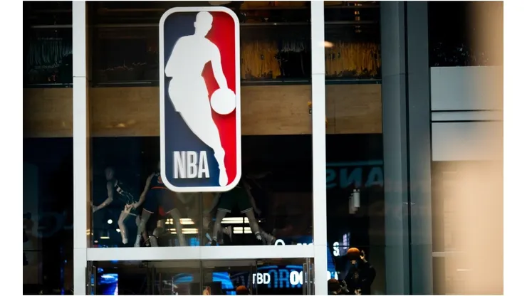 NBA logo. (Getty)