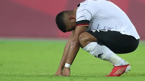 Benjamin Henrichs of Germany looks dejected. (Getty)