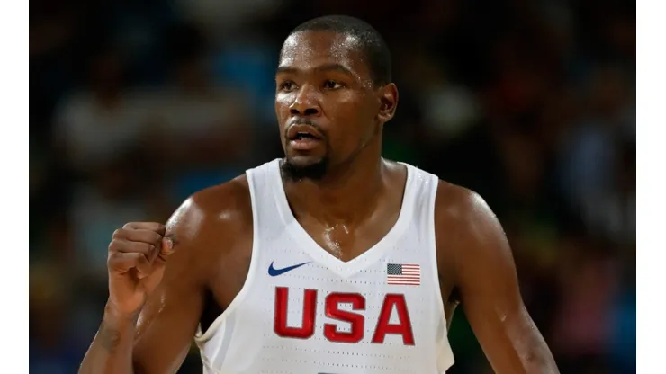 Kevin Durant in action in the Rio 2016 Summer Olympics. (Getty)