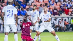 Qatar defeated Honduras and won Group D of the 2021 Gold Cup. (Twitter @GoldCup)