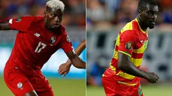 José Fajardo of Panama (left) and Jacob Berkeley Agyepong of Grenada (Getty).