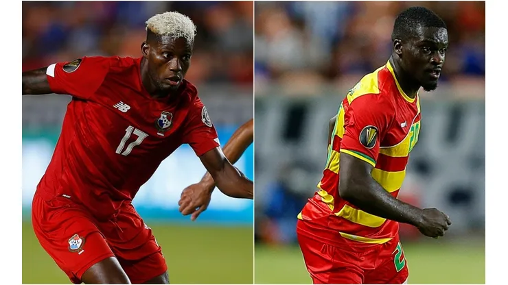 José Fajardo of Panama (left) and Jacob Berkeley Agyepong of Grenada (Getty).