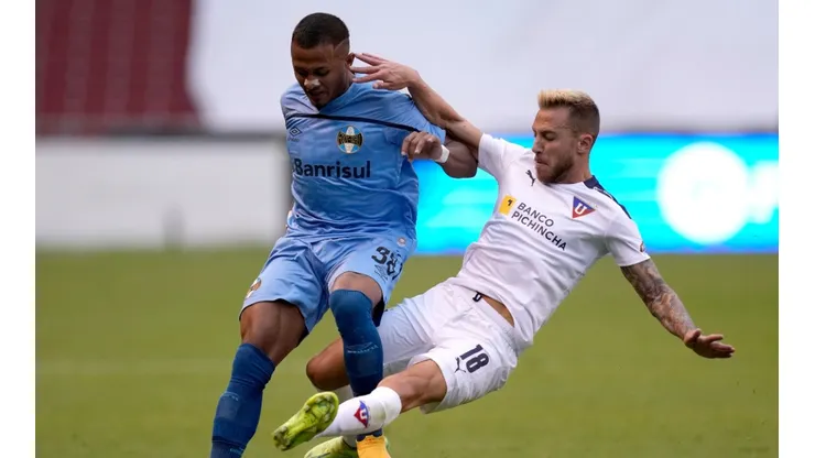 Gremio and Liga de Quito will face off in the second leg of the Copa Sudamericana 2021 Round of 16. (Getty)