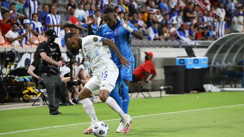 Honduras reached the knockout stage of the Gold Cup 2021 (Twitter: @FenafuthOrg/Annie Lagos).