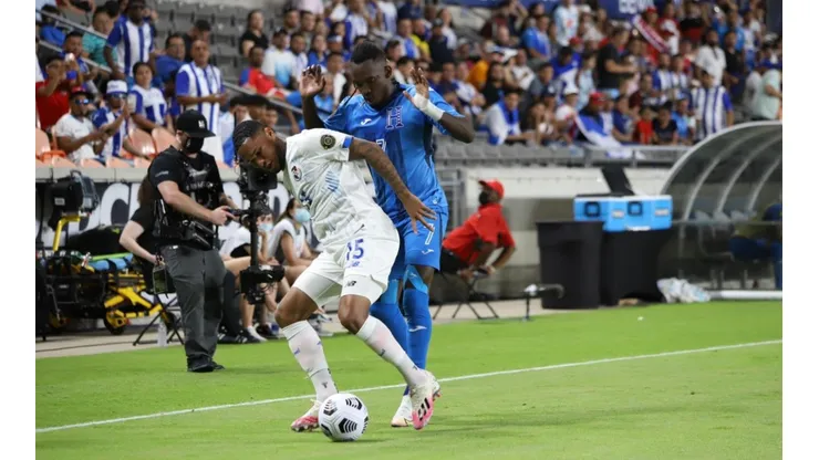 Honduras reached the knockout stage of the Gold Cup 2021 (Twitter: @FenafuthOrg/Annie Lagos).