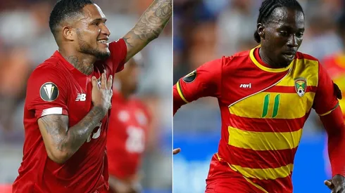 Eric Davis of Panama (left) and Shavon John-Brown of Grenada (Getty).