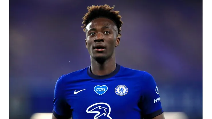 Tammy Abraham could say goodbye to Chelsea this summer. (Getty)