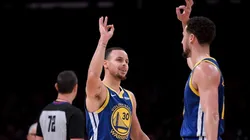 Stephen Curry & Klay Thompson. (Getty)