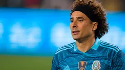 Guillermo Ochoa of Mexico looks on. (Getty)