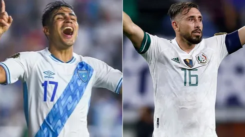 Guatemala and Mexico will face off on Matchday 2 of the 2021 Gold Cup. (Instagram @fedefutguate / Getty)