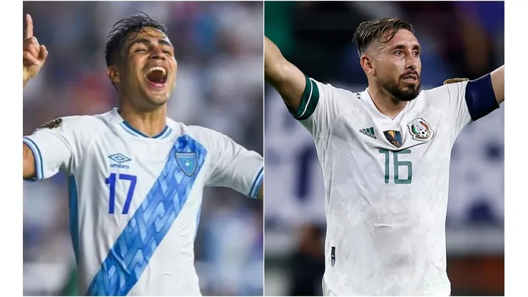Guatemala and Mexico will face off on Matchday 2 of the 2021 Gold Cup. (Instagram @fedefutguate / Getty)