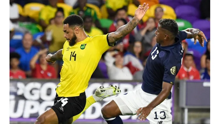 Costa Rica defeated Jamaica to win Group C of the 2021 Gold Cup. (Getty)