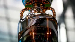 The UEFA European Championship trophy. (Getty)