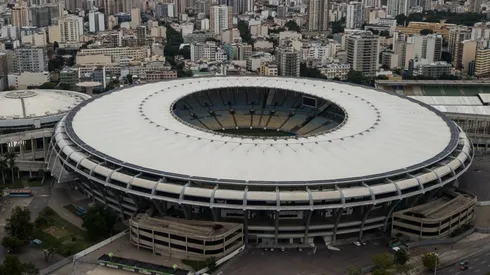 The Maracana Stadium in Río de Janeiro, home to the Copa America 2021 final. (Getty)