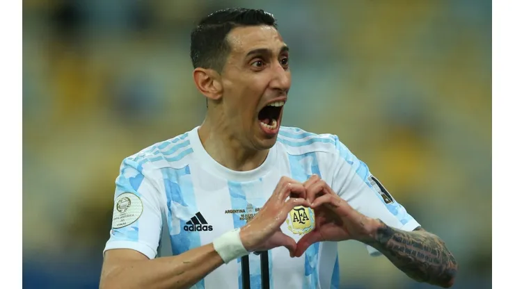Angel Di Maria fired Argentina to their first Copa America trophy in 28 years. (Getty)