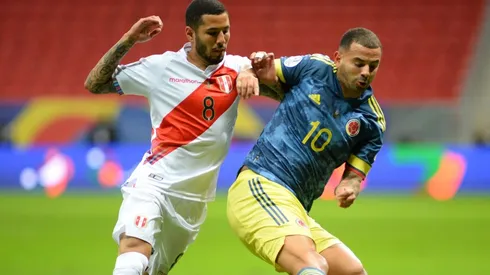 Colombia and Peru faced each other in the Copa America 2021 third-place game. (Getty)