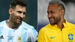 Lionel Messi and Neymar (Getty).