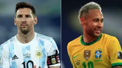 Lionel Messi and Neymar will face each other again in the Copa America 2021 final. (Getty)