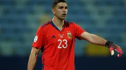 Dibu Martinez was a hot topic on social media as he came up clutch to send Argentina to the Copa America 2021 Final. (Getty)