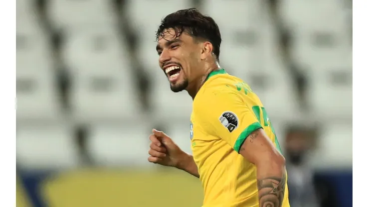 Lucas Paquetá fired Brazil to the Copa America 2021 Final. (Getty)
