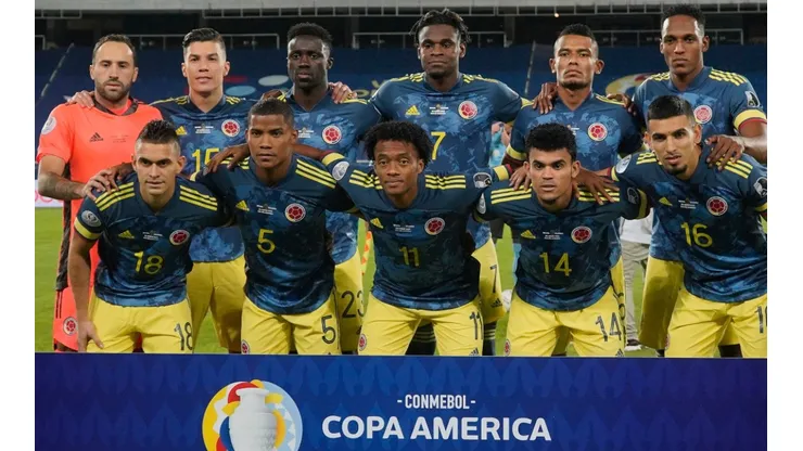 Colombia in the Copa America 2021. (Getty)