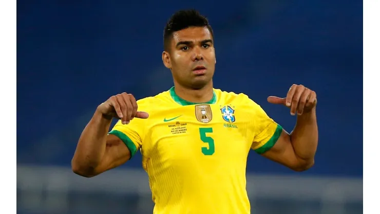 Casemiro of Brazil. (Getty)