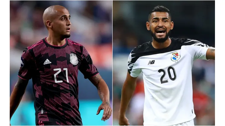 Luis Rodríguez of Mexico (left) and Anibal Godoy of Panama (Getty).