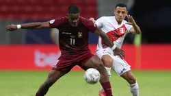 Sergio Cordova of Venezuela (left) and Yoshimar Yotun of Peru (Getty).