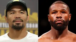 Manny Pacquiao hit back at Floyd Mayweather. (Getty)