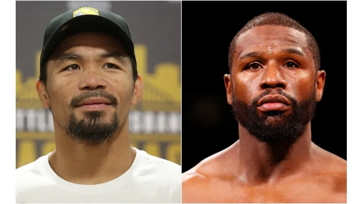 Manny Pacquiao hit back at Floyd Mayweather. (Getty)