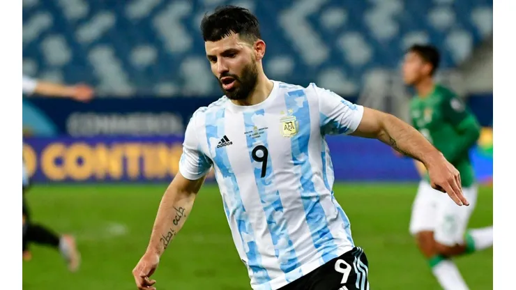 Sergio Aguero. (Getty)