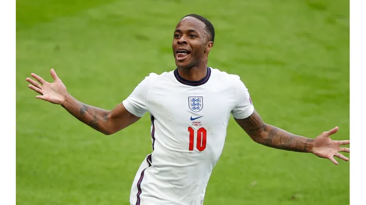 Raheem Sterling fired England to a huge win over Germany in the Euro 2020 last-16. (Getty)