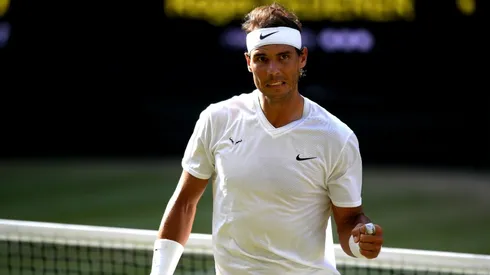 Rafael Nadal in Wimbledon 2019 (Getty).