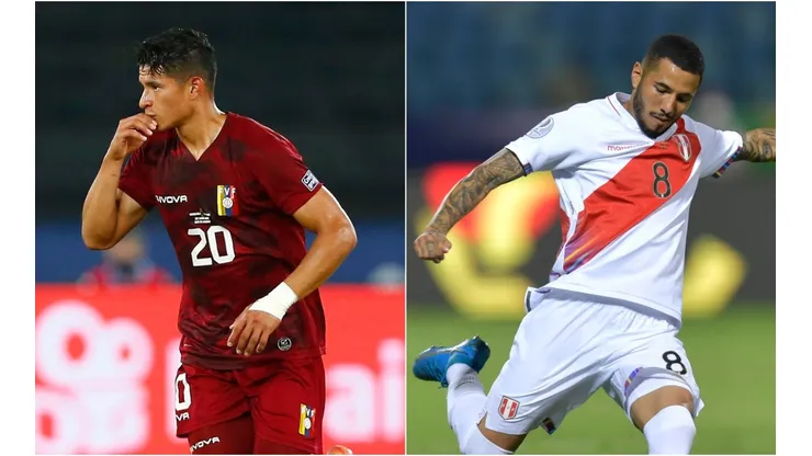 Venezuela and Peru clash looking to advance in the Copa America 2021. (Getty)