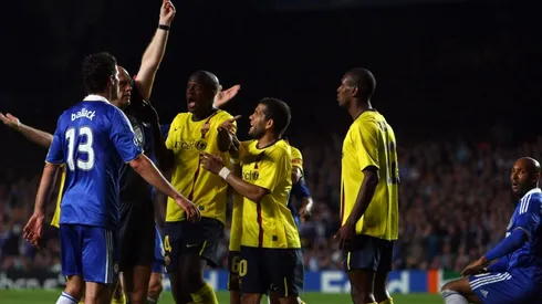 UEFA Champions League Semi-Final Second Leg match between Chelsea and Barcelona. (Getty)