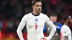 Jack Grealish of England looks dejected against Scotland. (Getty)